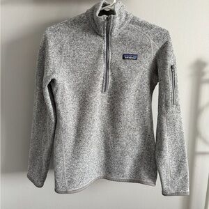 Patagonia Women's Heather Gray Cowl Sweater